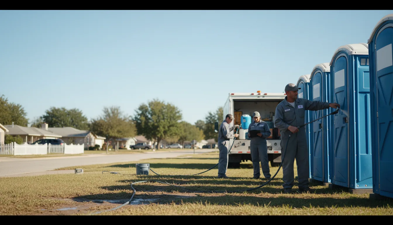 Long-Term Portable Toilet Rental in El Dorado, KS near me